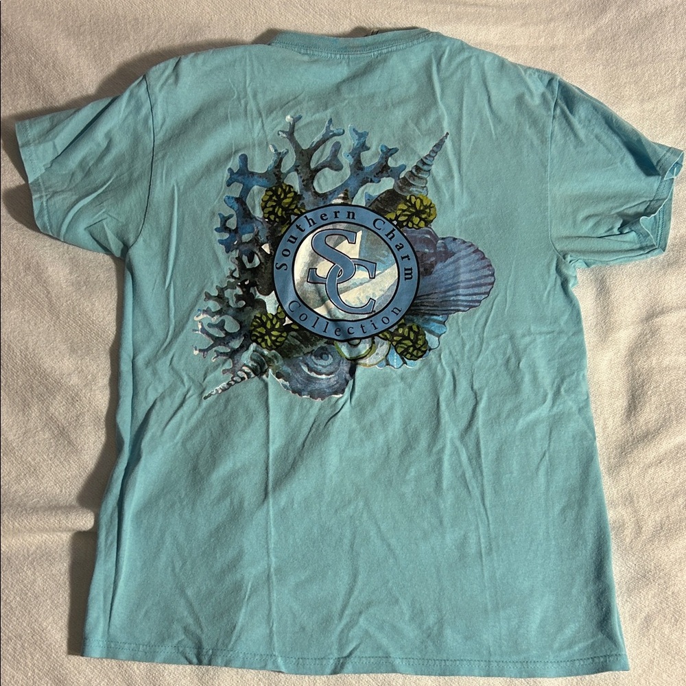 Southern Charm Collection Blue Short Sleeve Tee